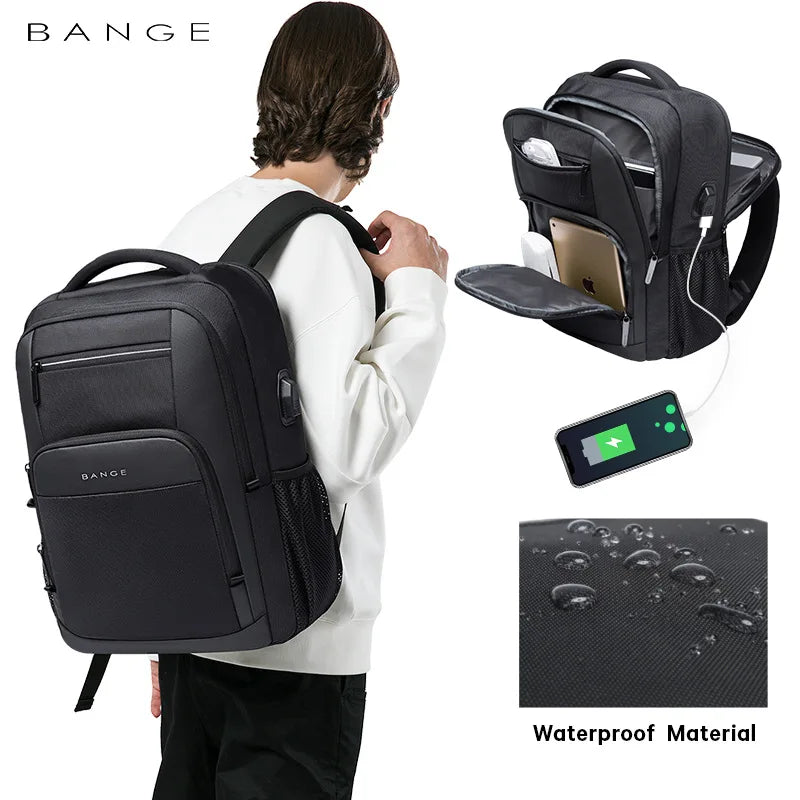 Bange Men's Designer Laptop Bag School Bags for men Tactical Business