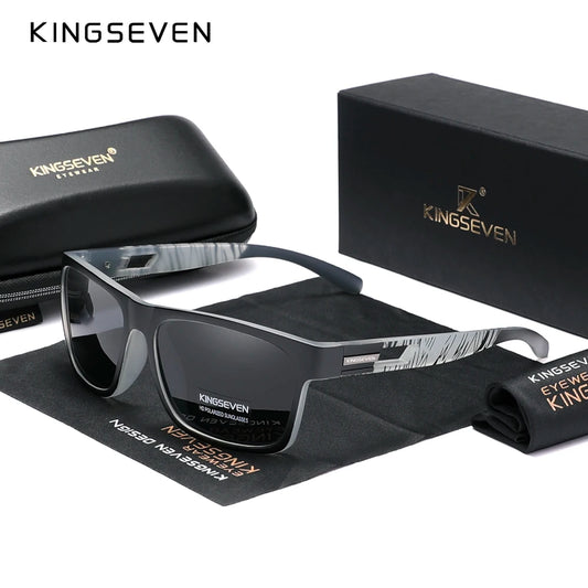 Genuine KINGSEVEN New 2023 Brand Design Men's Glasses Polarized Sunglasses Women UV